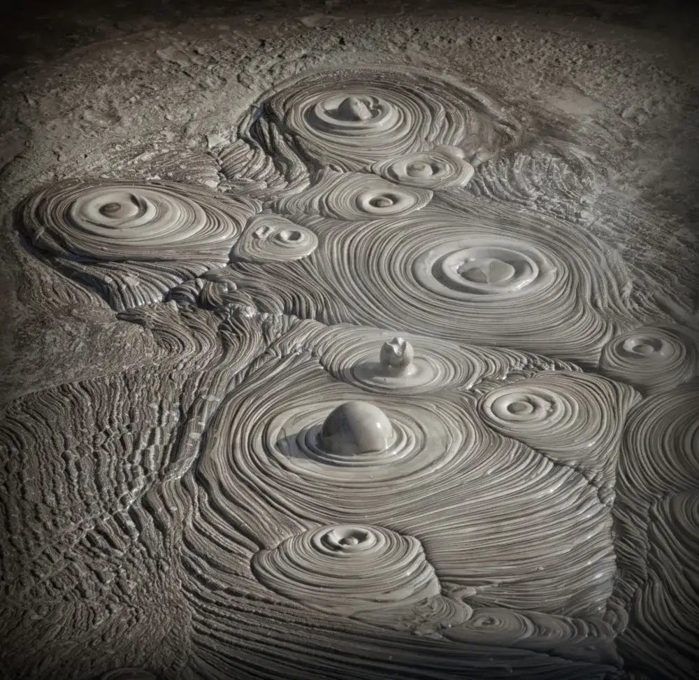 Bubbling Mud Rotorua New Zealand